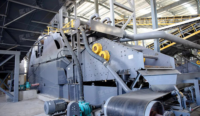 水洗機制砂用什么設備？機制砂水洗工藝流程